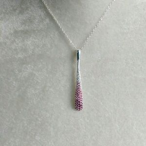 NVC Graduated Crystal Pendant